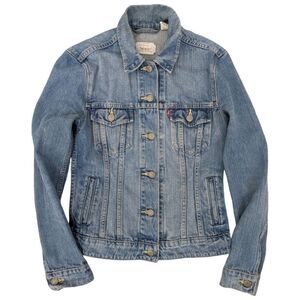 Vintage LEVI Strauss & Co Blue Denim Jean Jacket Women's Size XS